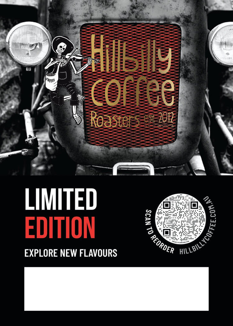 Limited Edition Single Origin Colombian Supremo by Hillbilly Coffee Roasters